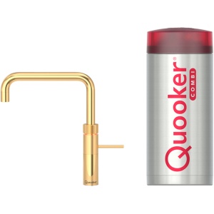 vergelijk de Quooker Fusion square met COMBI Goud op debestekokendwaterkraan.nl