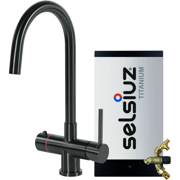 vergelijk de Selsiuz rond Gun Metal met combi boiler op debestekokendwaterkraan.nl