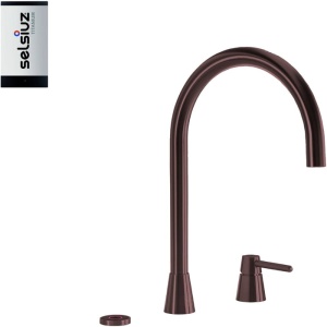 vergelijk de Selsiuz Osiris 3-in-1 kokend water kraan met single boiler Koper op debestekokendwaterkraan.nl