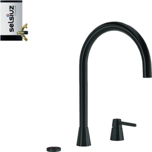 vergelijk de Selsiuz Osiris 3-in-1 kokend water kraan met combi extra boiler Zwart op debestekokendwaterkraan.nl